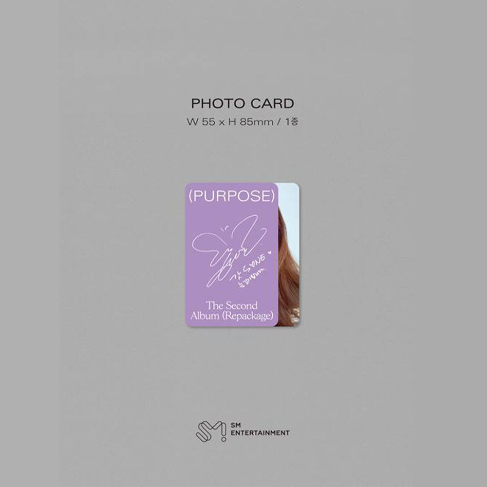 TAEYEON THE SECOND ALBUM REPACKAGE 'PURPOSE' KIHNO